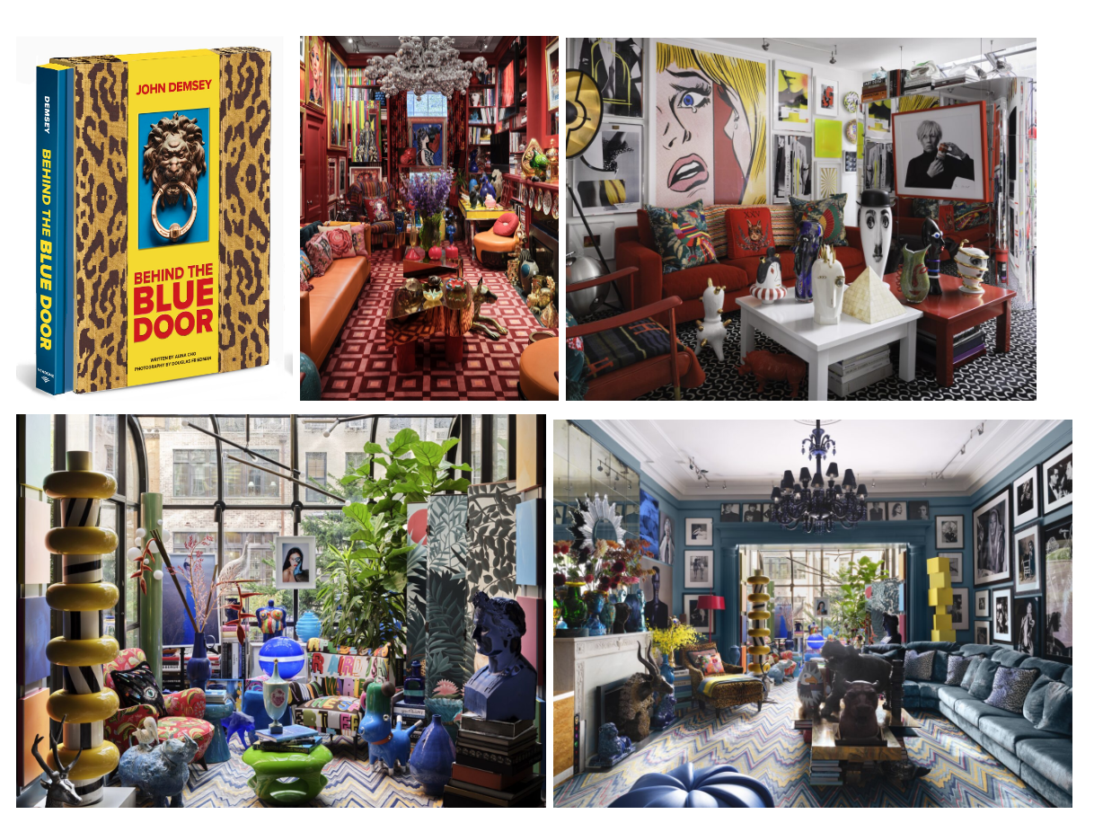 “Behind the Blue Door: A Maximalist Mantra” by John Dempsey