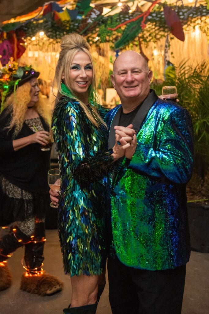 Melissa & Paul Dobrowski at Orange Show Gala Where the Wild Things ART (Photo by Emily Jaschke and David DeHoyos)
