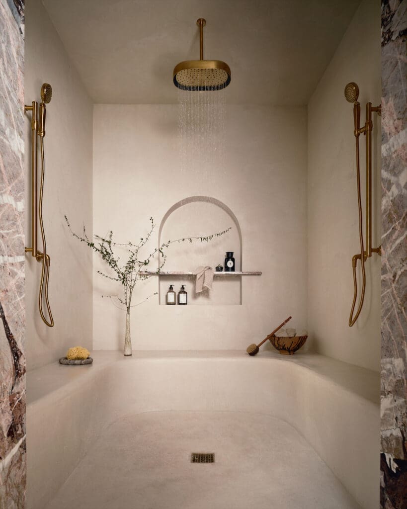 Primary Bathroom: Ginger Curtis, Urbanology Designs (Photo by Stephen Karlisch) 