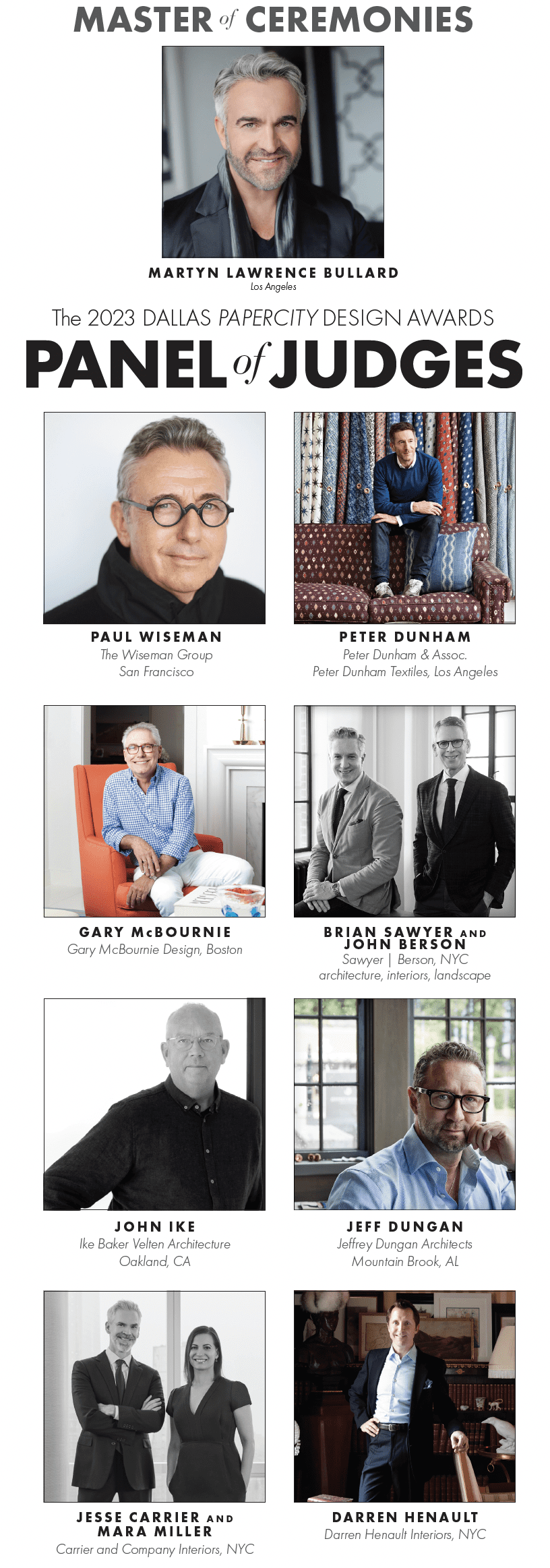 Dallas Design Awards
