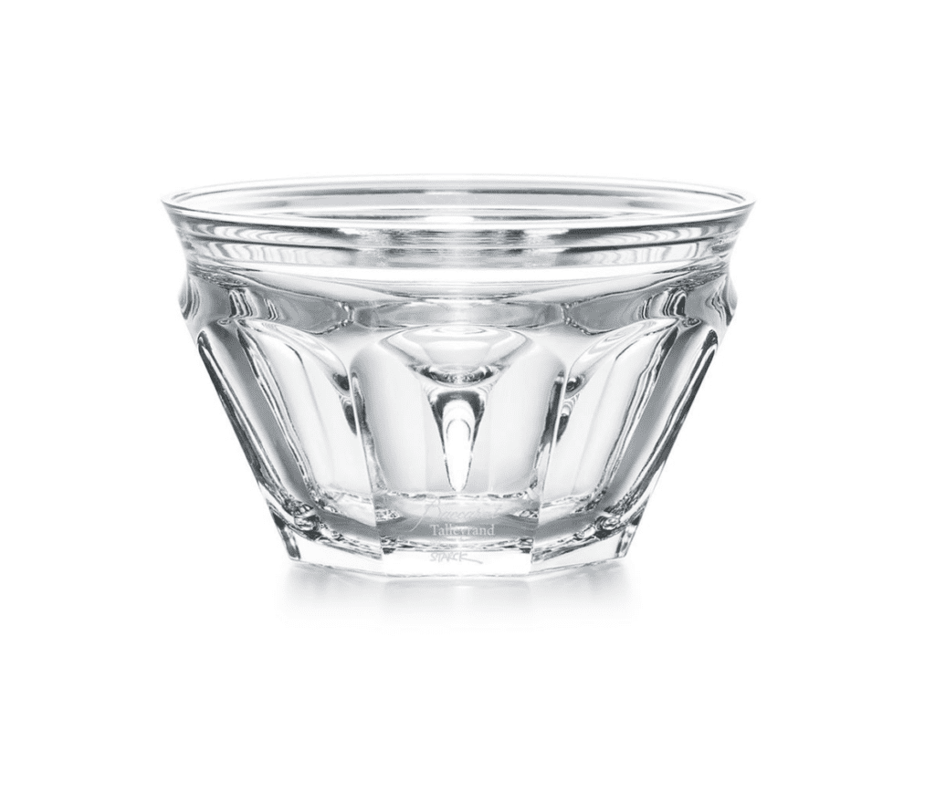 Baccarat Harcourt Talleyrand caviar bowl ($800), available at The Conservatory and theconservatorynyc.com