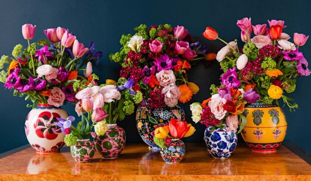 Whimsical vases from La DoubleJ make the perfect gift for the individual who likes to set  beautiful table. It is one of the best gifts for those who love to entertain.