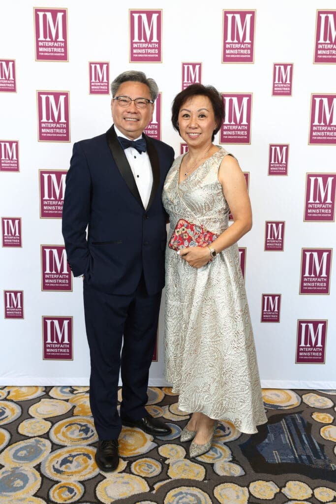 Vican & Stephanie Sun at the Interfaith Ministries annual Tapestry Gala held at the Hilton Americas-Houston. (Photo by Quy Tran)