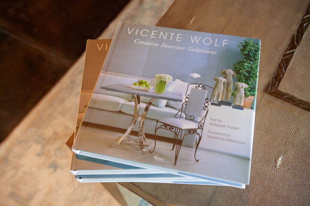 Vicente Wolf's book at Laura Lee Clark