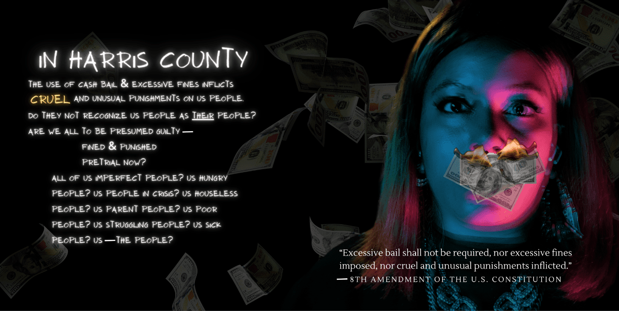 Faylita Hicks' <em>Harris County & the 8th</em> for 8x5 Houston (Courtesy Art at a Time Like This)