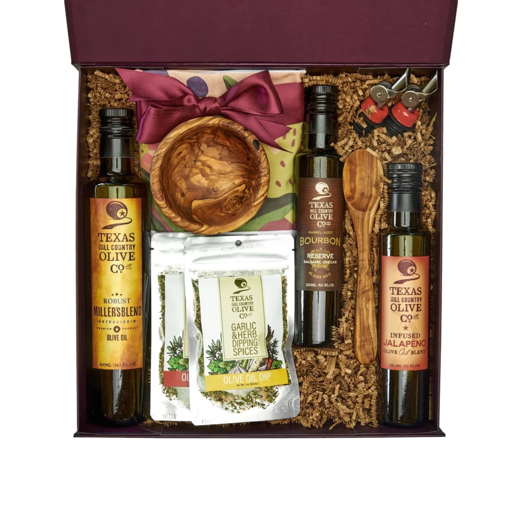 Texas Hill Country Co. Olive Oil will travel.