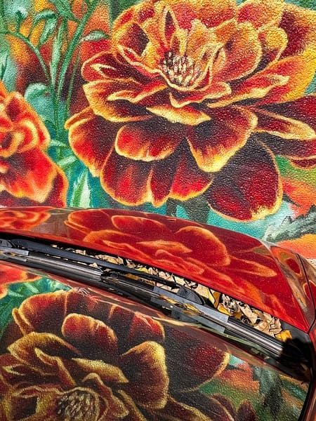 Marisa Heymach's "Flower Park," 2023 (Courtesy Marisa Heymach) 