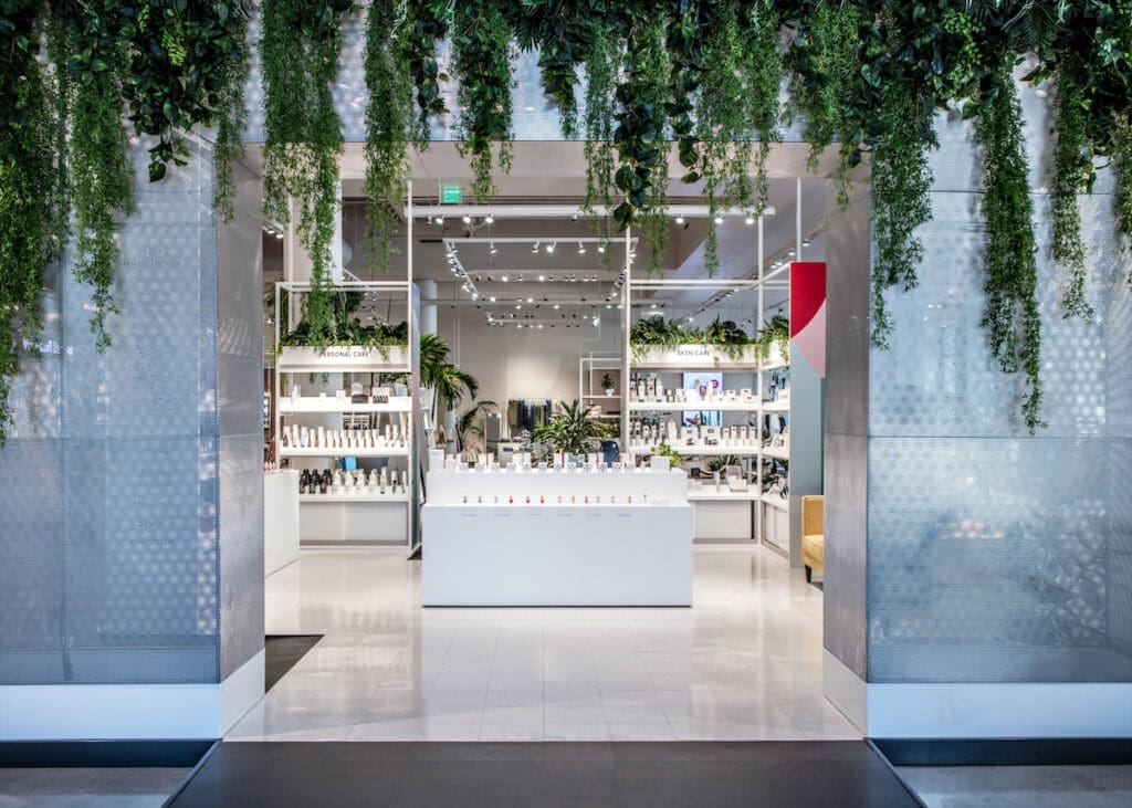 The interiors of Neighborhood Goods at Legacy West, Plano. (photo by Fredrik Broden)