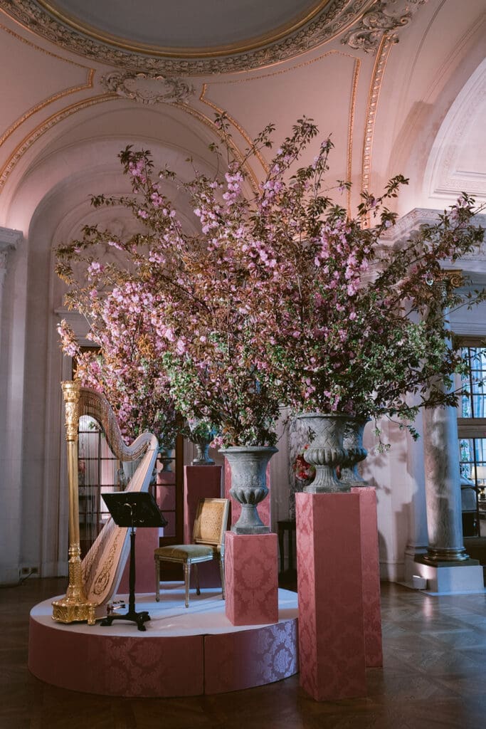 The birthday girl tasked event planner Lucas Somoza with locating cherry blossoms for her party at Shangri-La Paris. (Photo by Le Secret D'Audrey, Audrey Neracoulis)