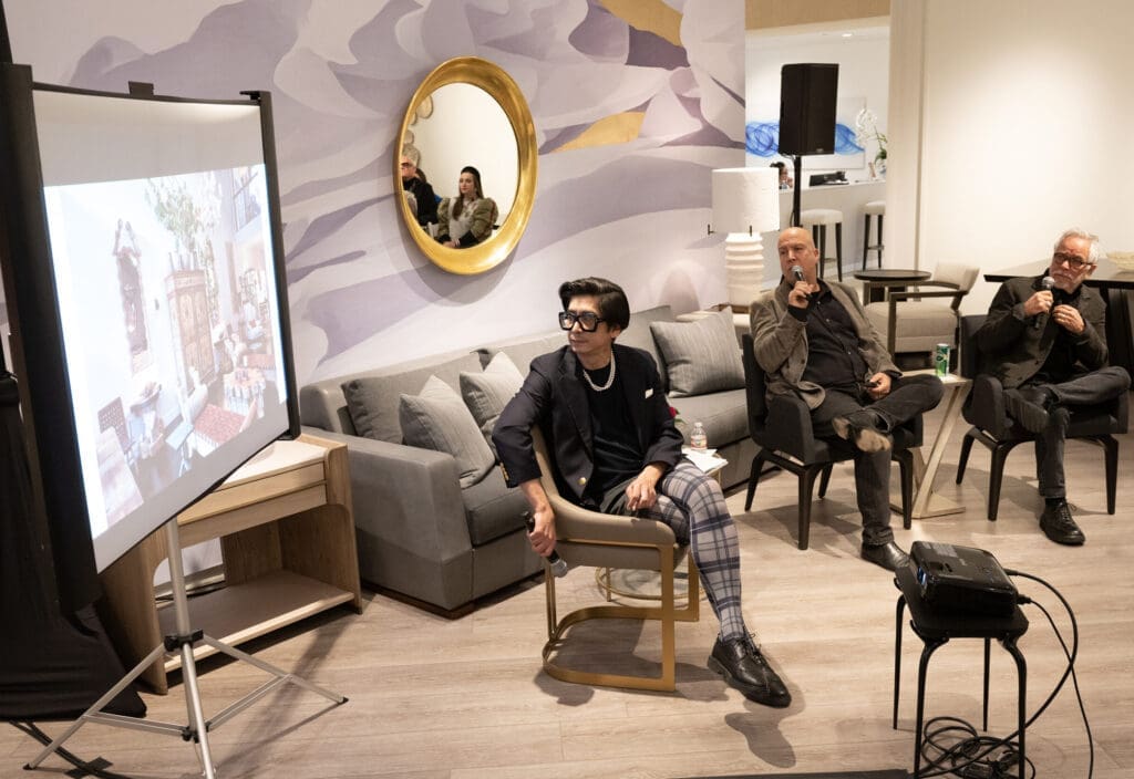 Billy Fong, Adam Blackman, David Cruz at David Sutherland