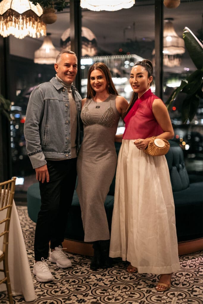 Brian Bolke, Rochelle Gores, Sharon Lee Clark (Photo by Rebecca Patton)