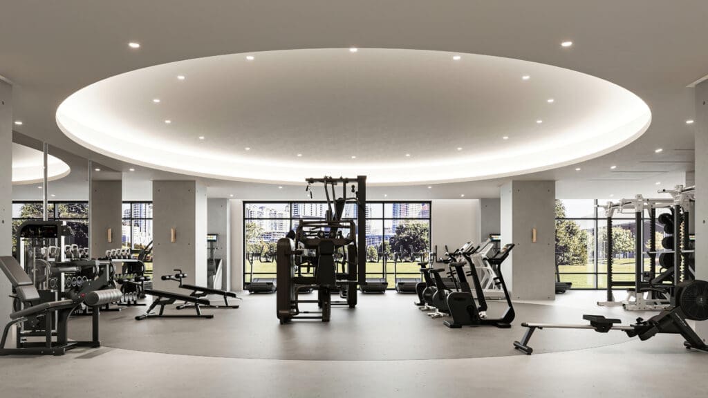 Canyon Ranch - The fitness studio at the first ever Wellness Club. (Photo by Canyon Ranch)