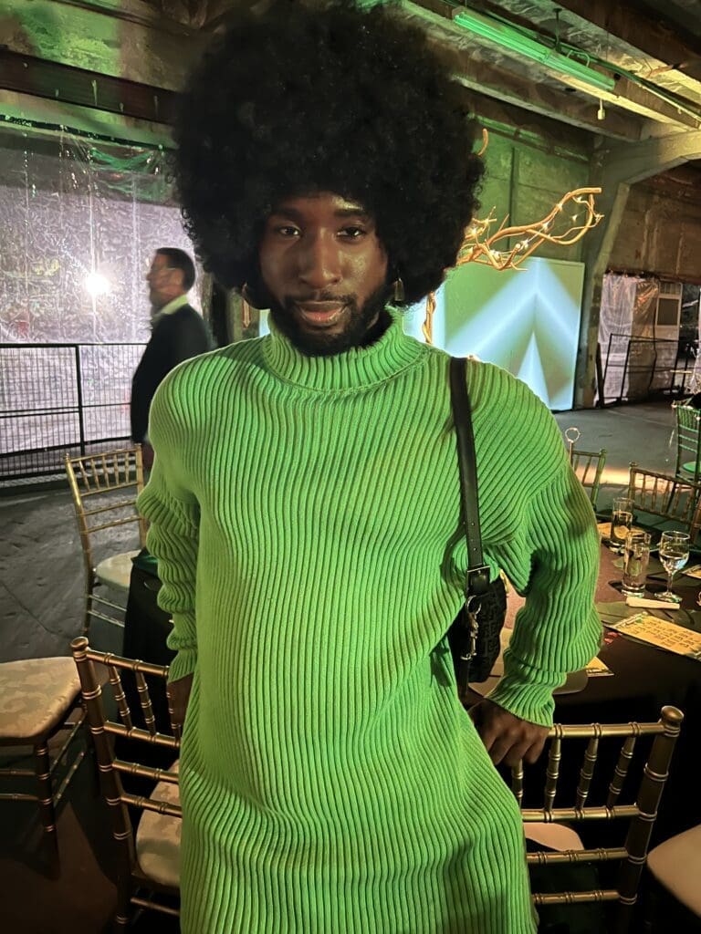 Christopher Paul at Orange Show Gala Where the Wild Things ART (Photo by CDA)