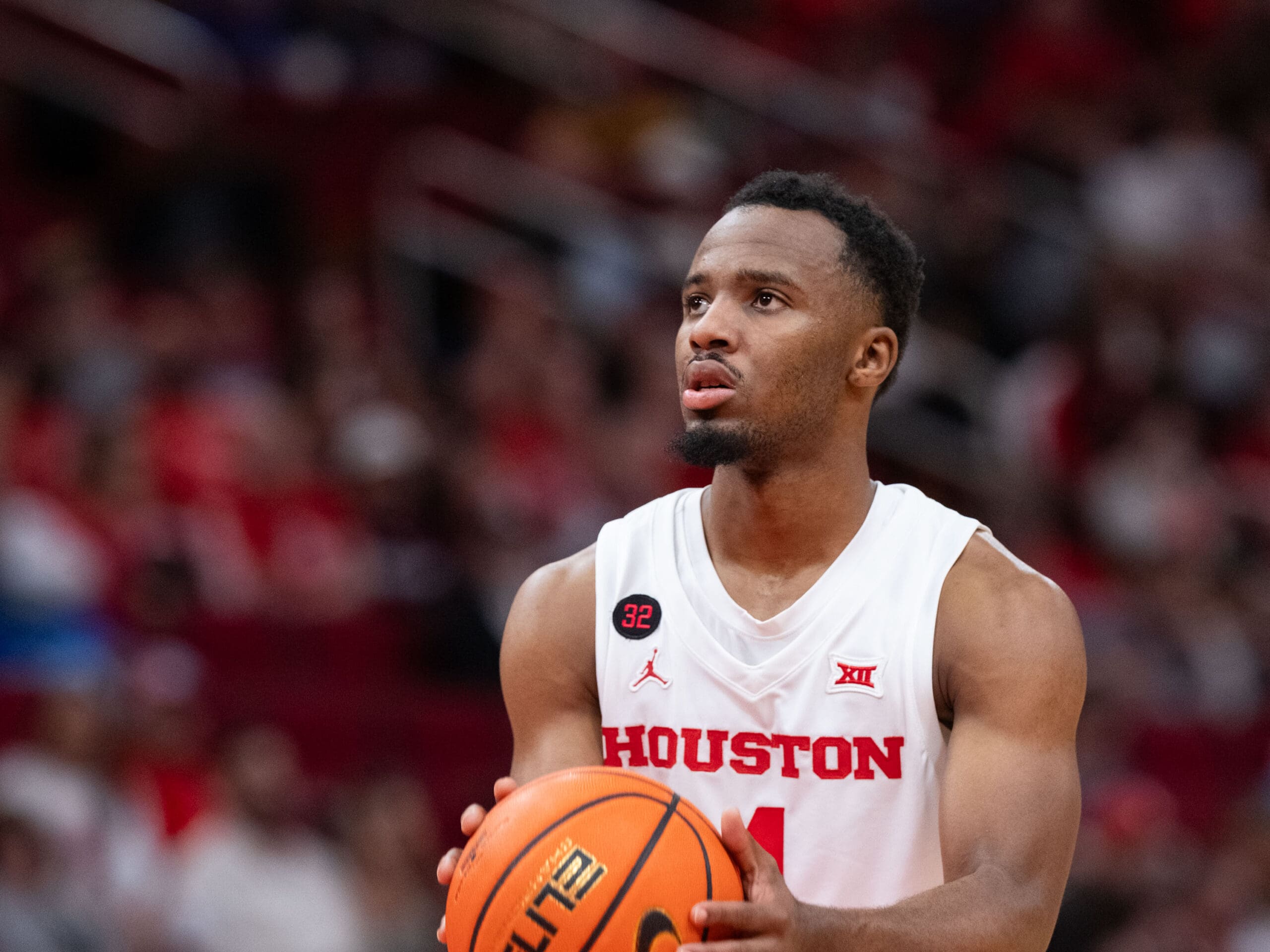 University of Houston Cougars defeated the Texas A&M University Aggies during the Halal Guys Showcase in the Toyota Center