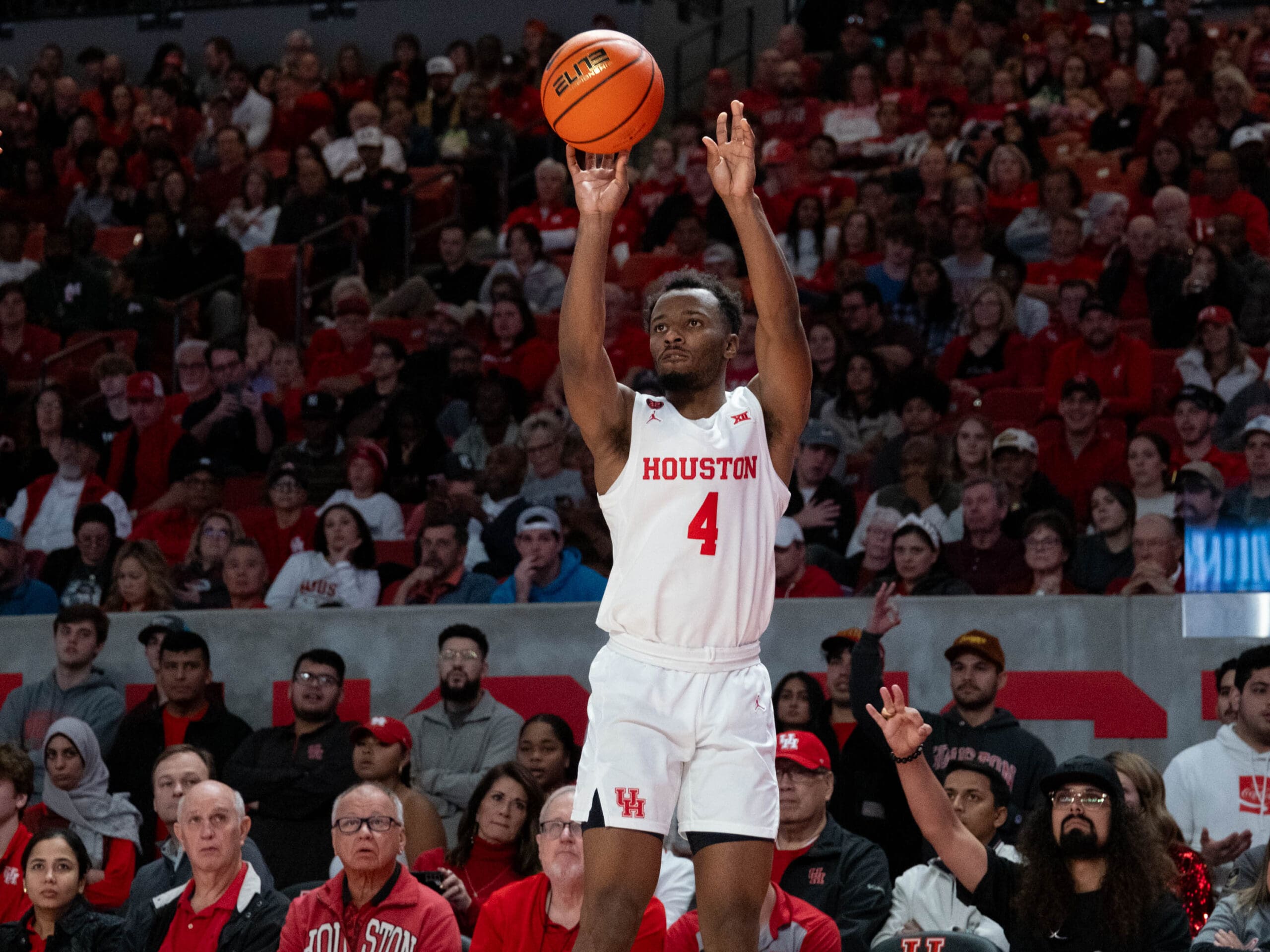 University of Houston head coach Kelvin Sampson coached the Cougars to a big win over the Montana Griz, Friday afternoon at the Fertitta Center,