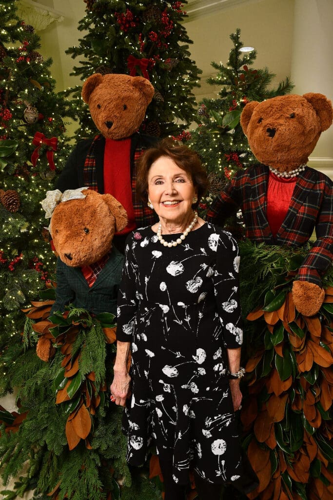 Cyvia Wolff at the annual Santa's Elves party benefiting MD Anderson Children's Cancer Hospital