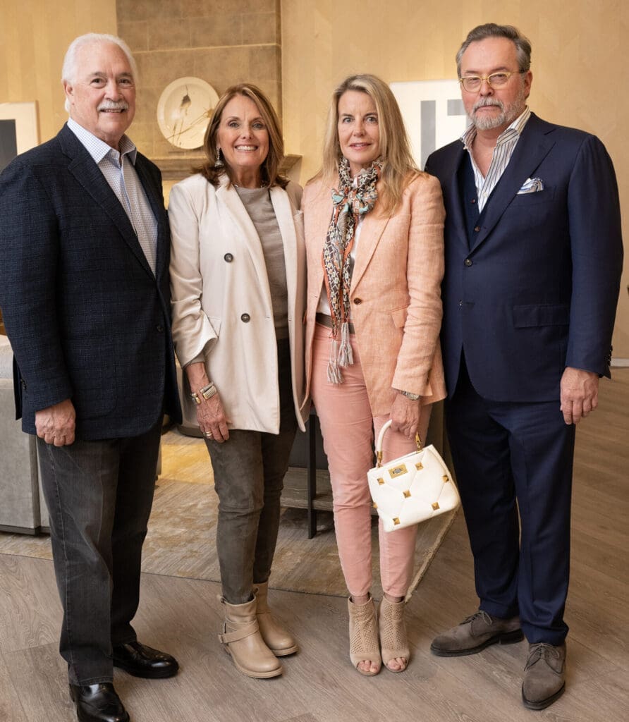 David & Ann Sutherland, Debra Nelson, John Bobbitt at David Sutherland