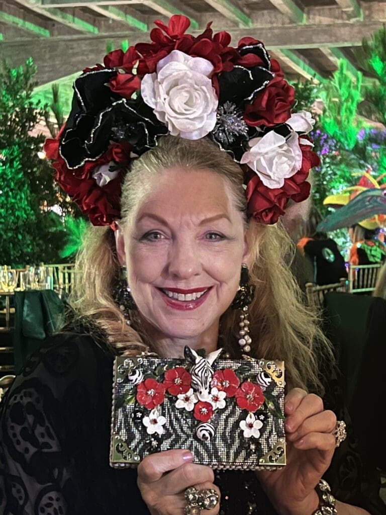 Debra Linse at Orange Show Gala Where the Wild Things ART (Photo by CDA)