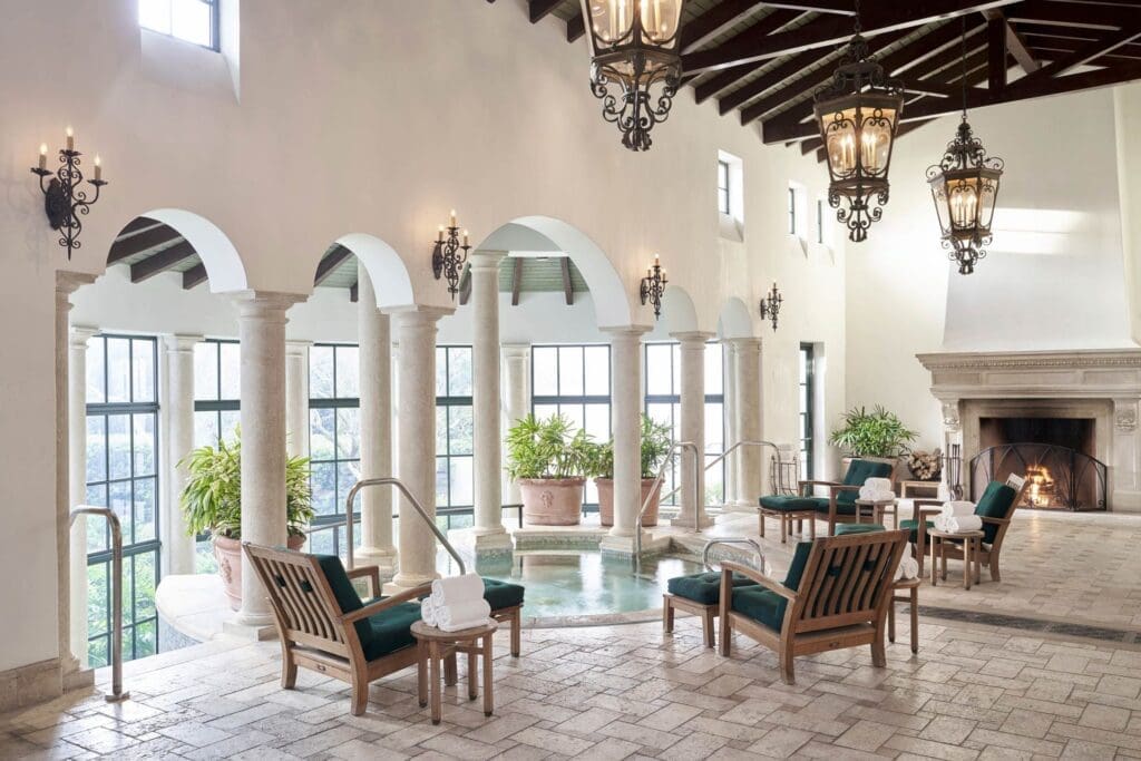 The award-winning Spa at Sea Island puts the luxuries of relaxation into the details of its expansive facilities and treatment menus. (Photo courtesy of Sea Island)