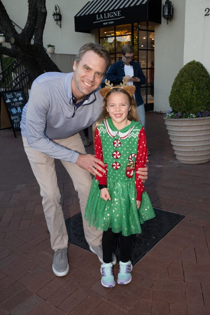 Scenes from the 2023 Highland Park Village Holiday Shopping Stroll. 