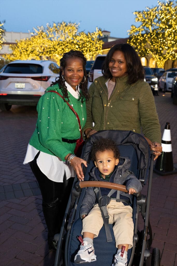 Scenes from the 2023 Highland Park Village Holiday Shopping Stroll. 