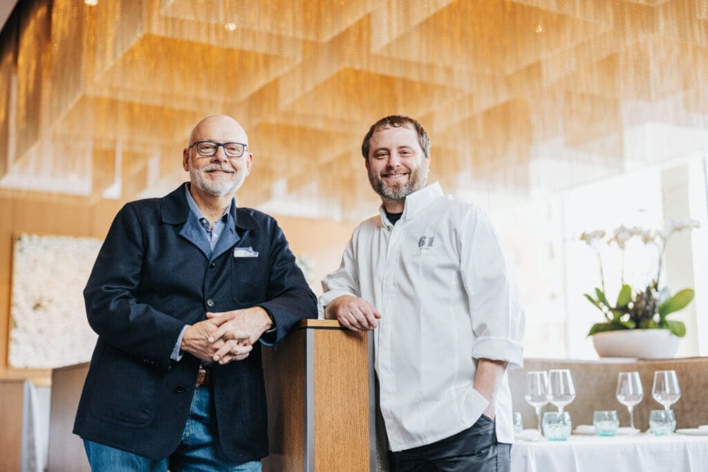 61 Osteria - Restauranter Adam Jones and chef Blaine Staniford open their third restaurant, 61 Osteria. (Photo by Kathy Tran)