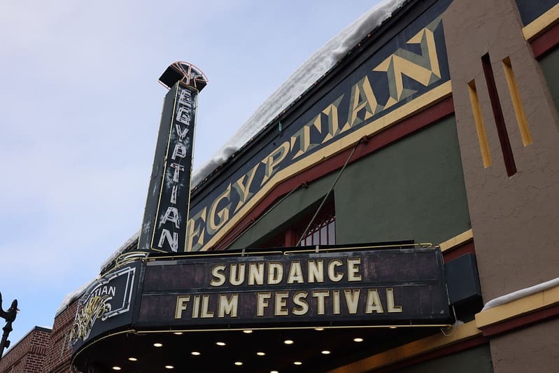 The Sundance Film Festival, which takes place each January in Park City  showcases independent films 