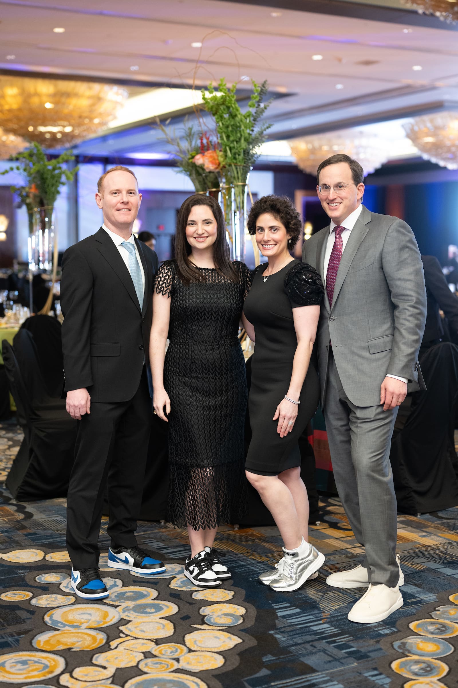 Adam and Amy Minceberg and Jennifer and Scott Jacobson (Photo by Daniel Ortiz)
