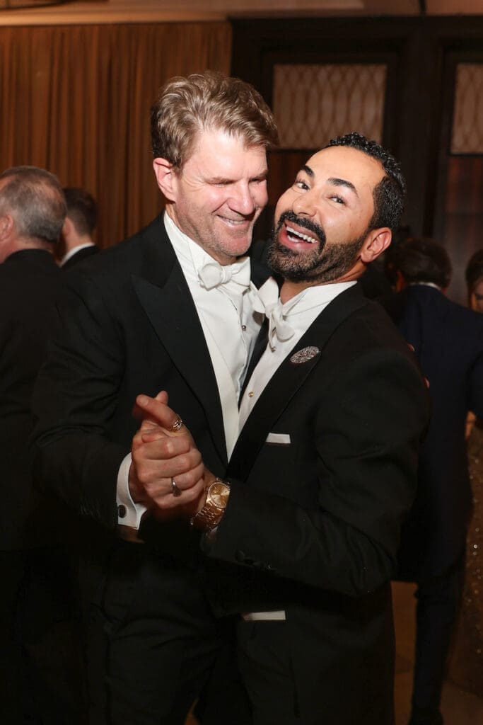 Bill Baldwin & Fady Armanious at the Houston Symphony Ball (Photo by Priscilla Dicson)