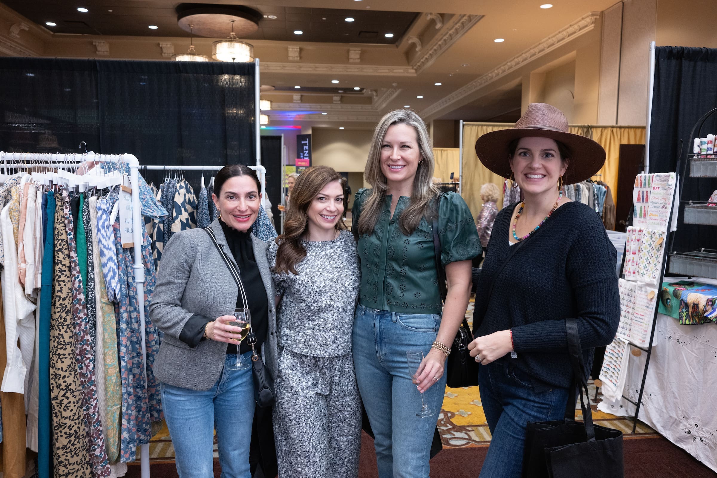Candace Thomas, Nina Rand, Bethany Buchanan, Molly Williams (Photo by Daniel Ortiz)