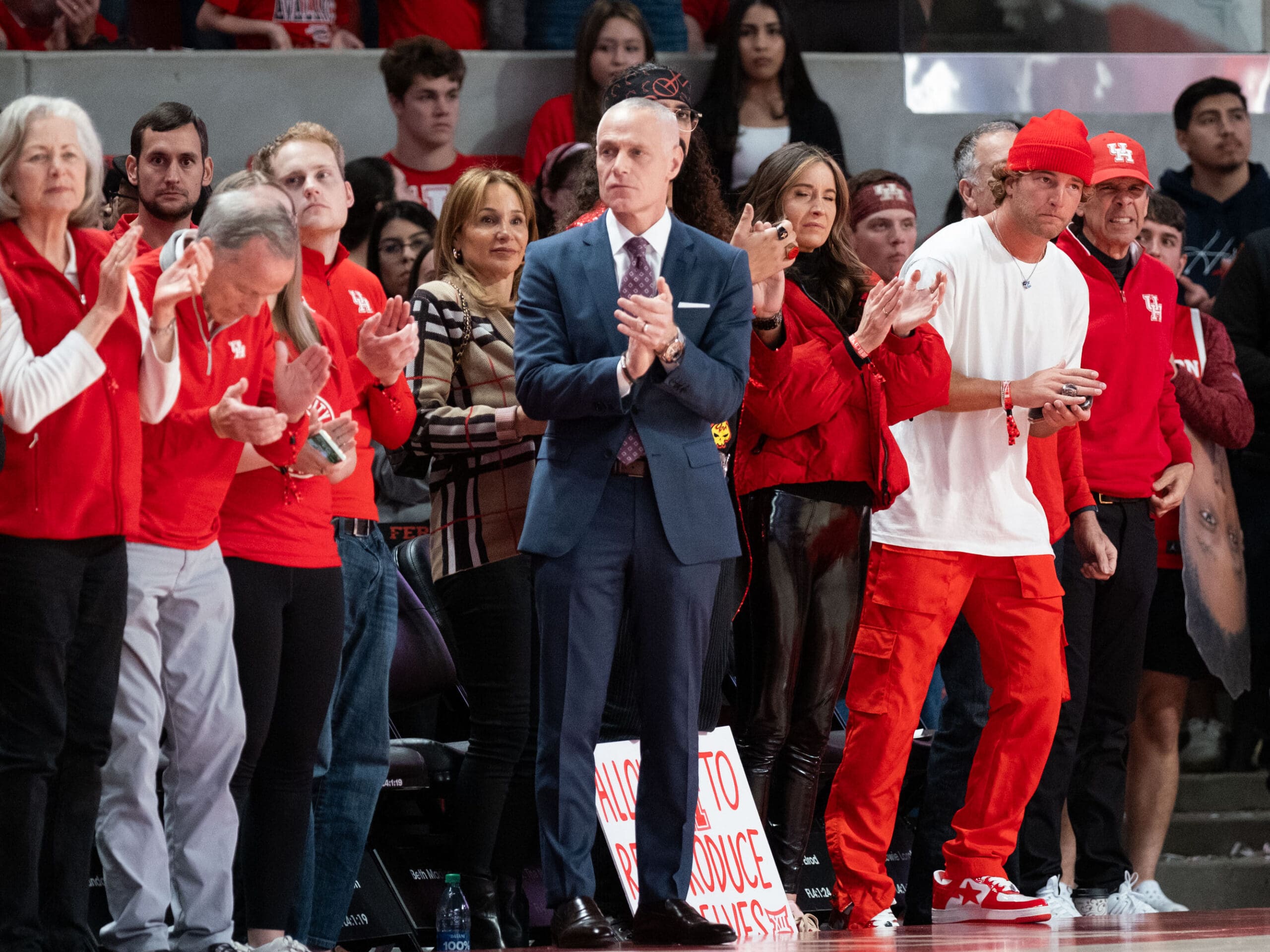 In its first Big XII contest, the University of Houston Cougars beat the University of West Virginia Mountaineers at the Fertitta Center