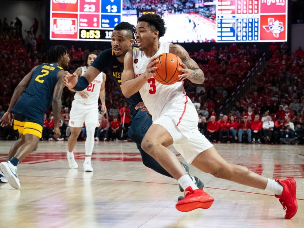 University of Houston wing Ramon Walker Jr. is showing more offensive moves. (Photo by F. Carter Smith)