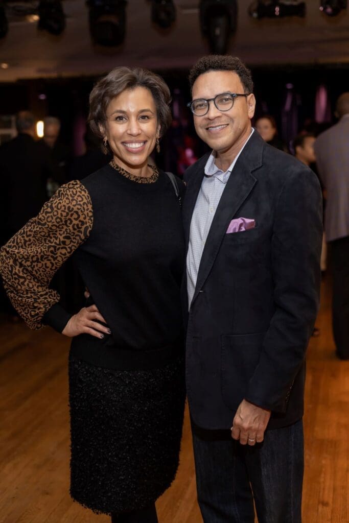Crystal & Randy Wright at the 2023 DACAMERA Fall Jazz Afterparty (Photo by Katy Anderson)