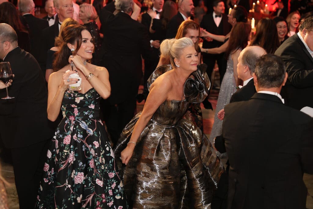 Tammie & Dr. Charles Johnson on the dance floor at the Houston Symphony Ball. (Photo by Priscilla Dickson)