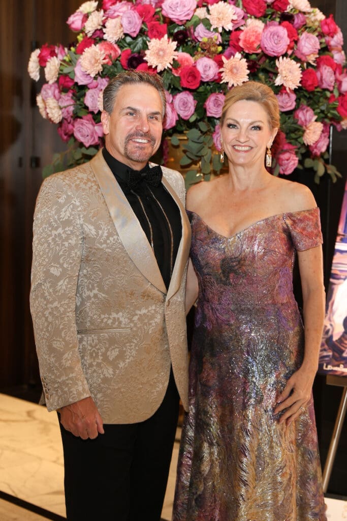 Duke & CC Ensell at the Houston Symphony Ball (Photo by Priscilla Dickson)