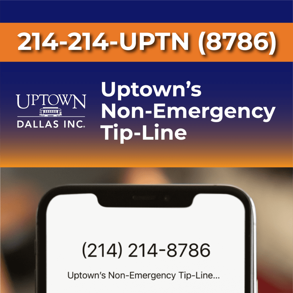 The UDI Security Team runs a non-emergency tip line.
