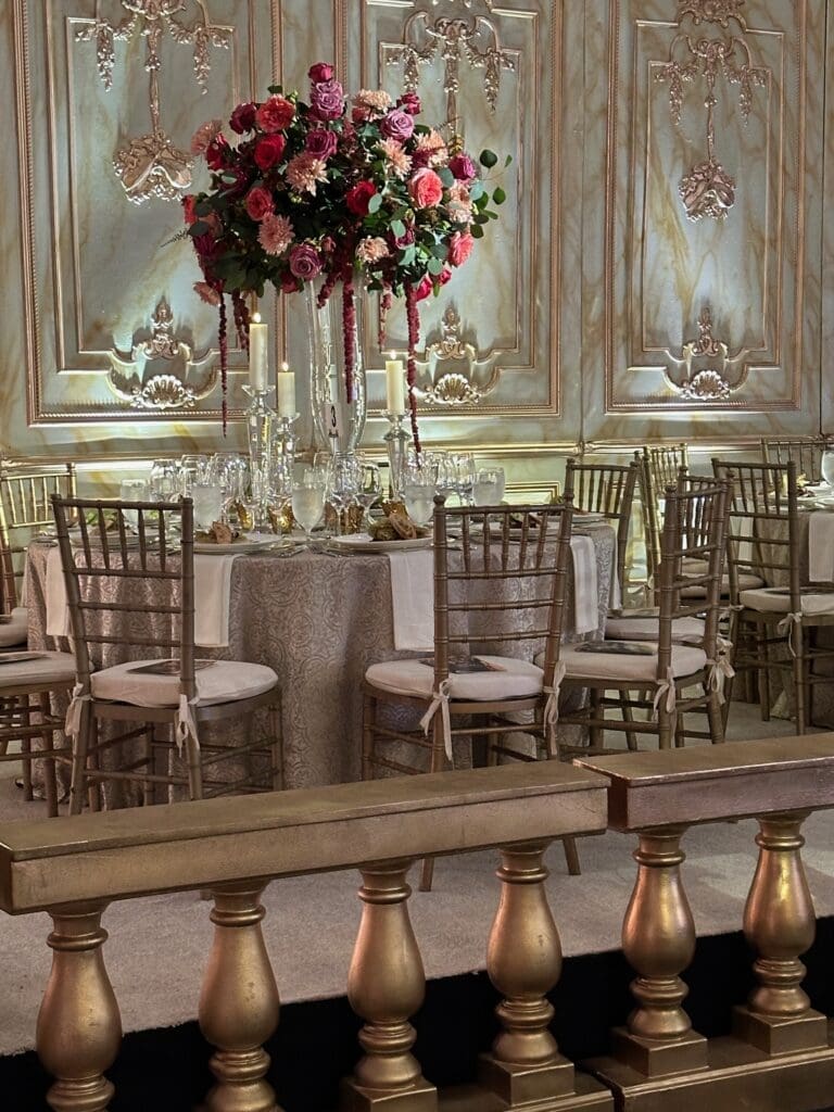 Viennese inspired decor at the Houston Symphony Ball as envisioned by The Events Company. (Photo by Shelby Hodge)