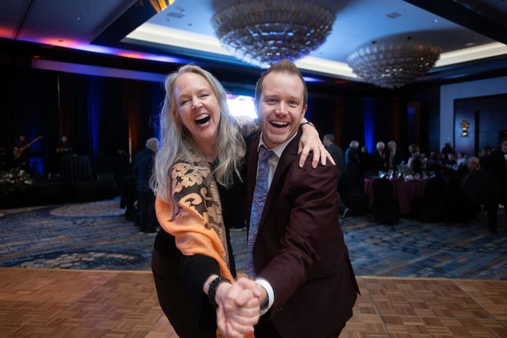 Kristin Lamm, colton Larson at the Seven Acres 'Next Step Gala' at the Hilton Americas-Houston (Photo by Daniel Ortiz)