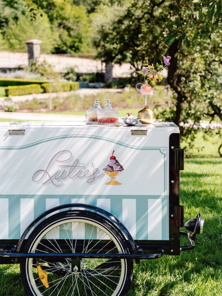 The chef couple helms all dining concepts at Commodore Perry Estate including weddings, the pool menu, and events. (Courtesy of Auberge Resorts Collection)