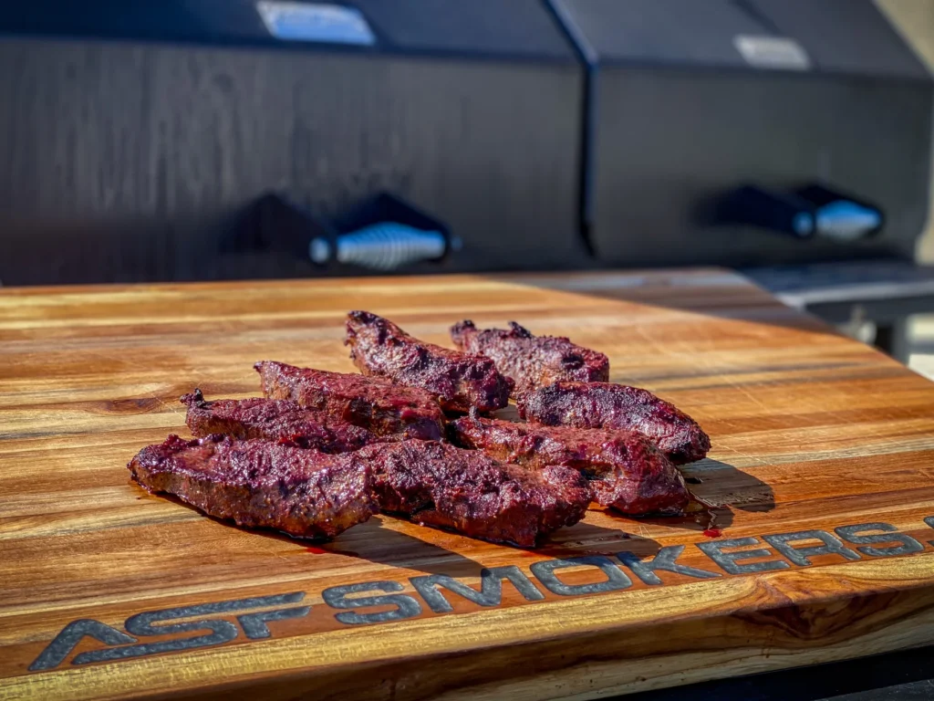 Grilled filets like this make sandhill crane "the other red meat." (Photo by ASF Smokers)