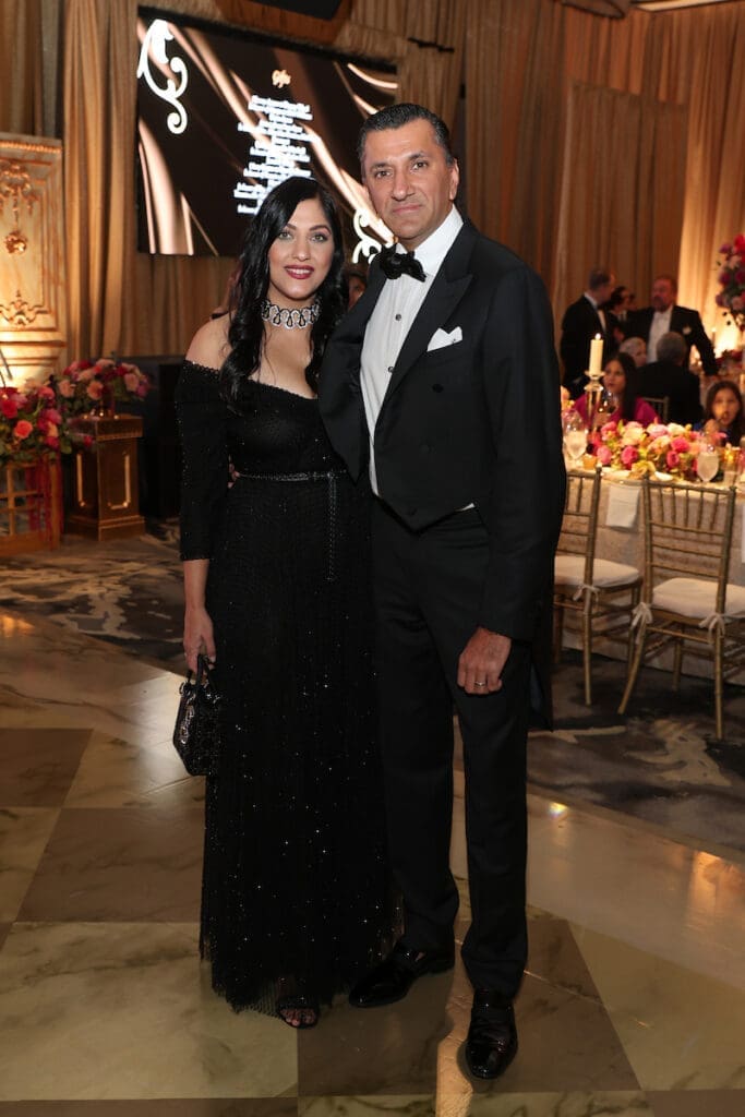 Sippi & Ajay Khurana at the 2024 Houston Symphony Ball. (Photo by Priscilla Dickson)