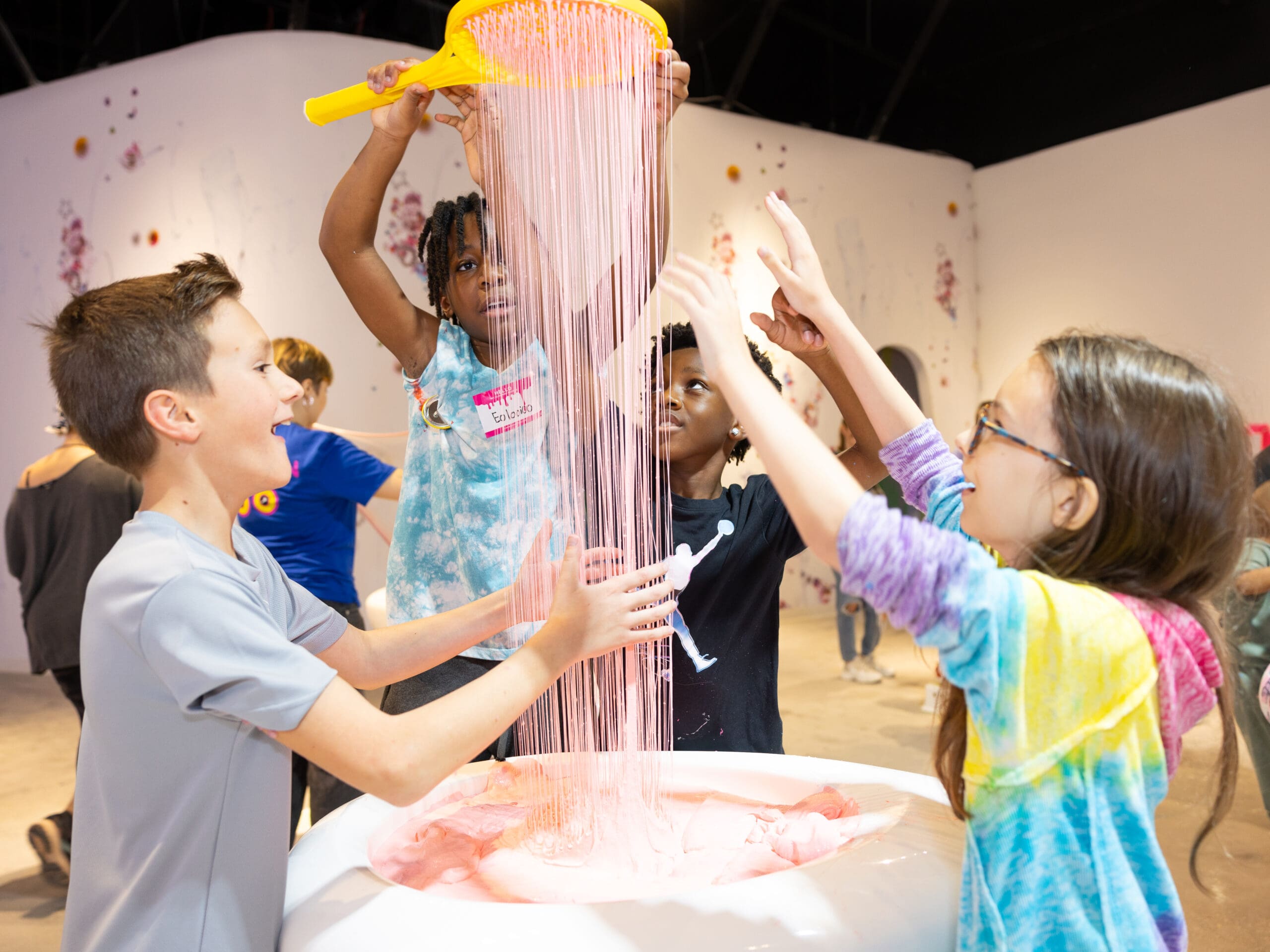 Playing with slime is a way of life at Sloomoo.