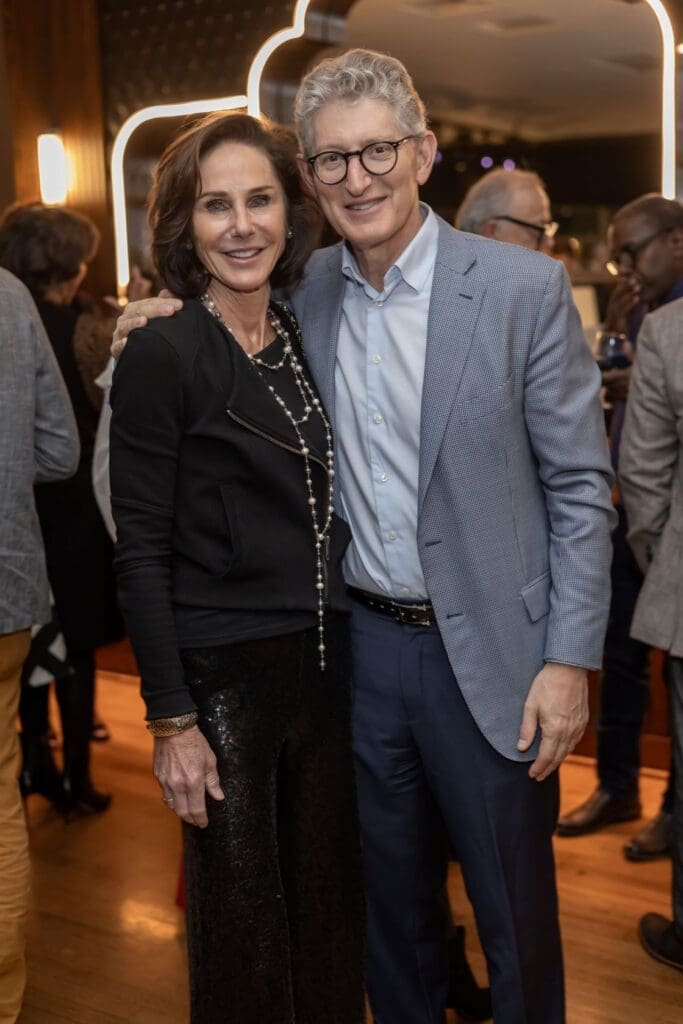 Sponsors Heidi & David Gerger at the DACAMERA Terence Blanchard Eldorado reception
(Photo by Katy Anderson)
