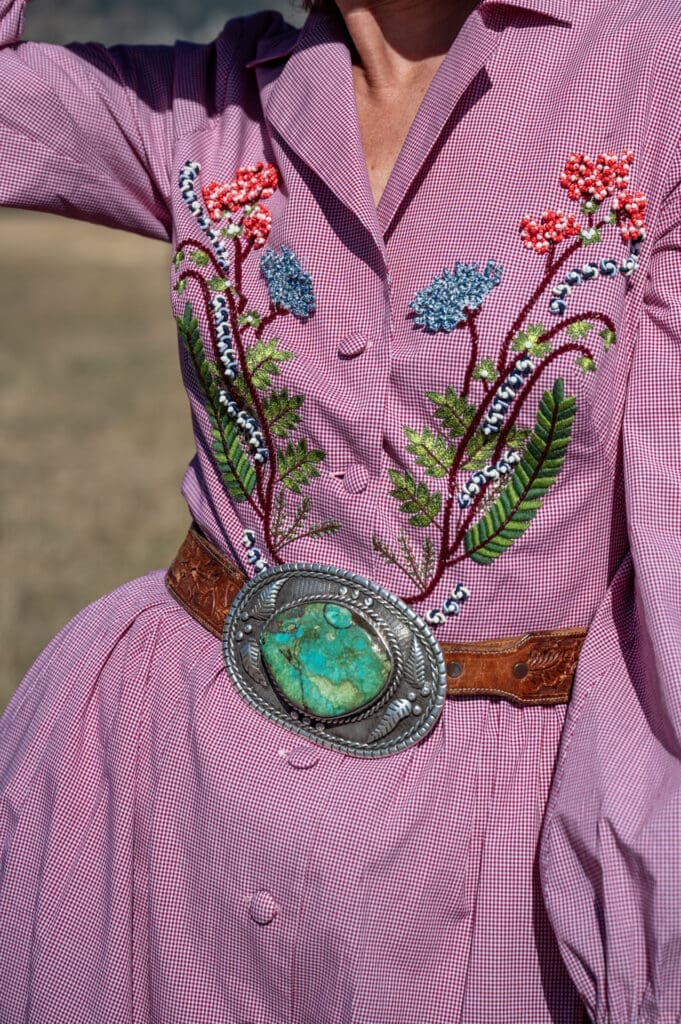 Fashion details from the Lela Rose Ranch collection, launched in Jackson Hole last year.  (Photo by Lela Rose Ranch)