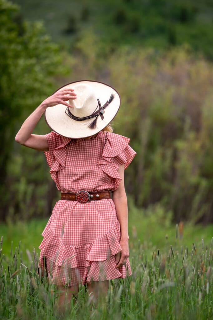Sassy frocks and accessories are part of the Lela Rose Ranch collection. (Photo by Lela Rose Ranch)