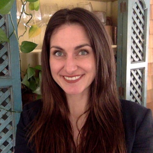 Joy Bloser, assistant objects conservator for The Menil Collection, worked extensively to help restore Chryssa artworks for the "Chryssa & New York" exhibit, currently on view at The Menil Collection through March 10. (Courtesy Joy Bloser)