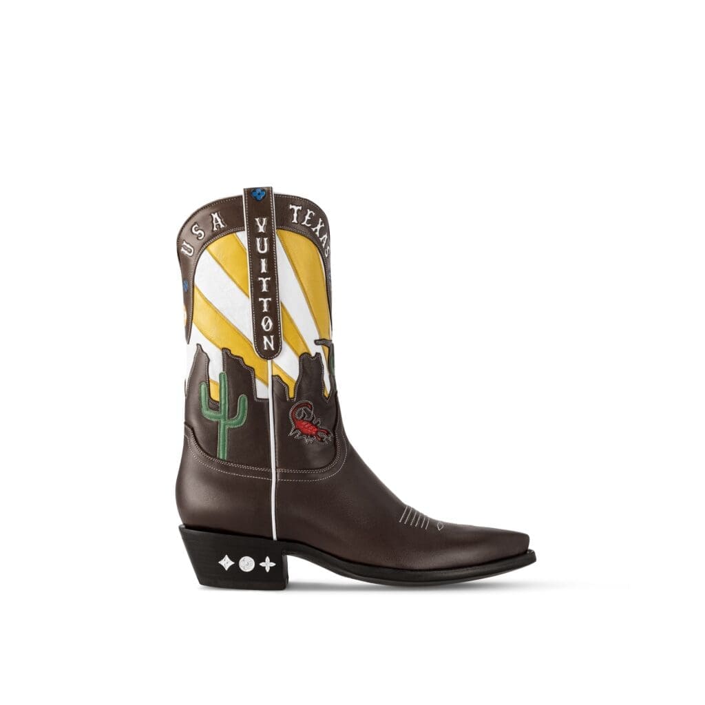 The Louis Vuitton limited-edition LV Texan Boot comes in three styles.
