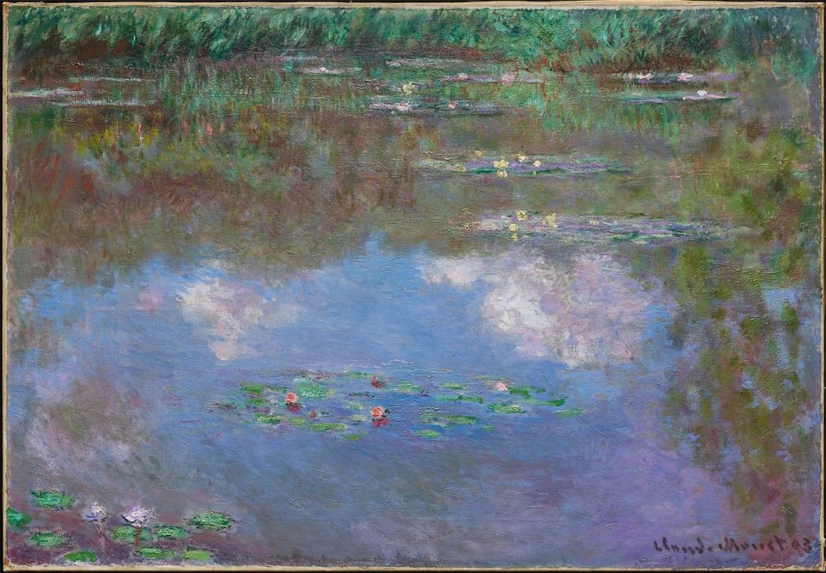 Claude Monet, The Water Lily Pond (Clouds), 1903