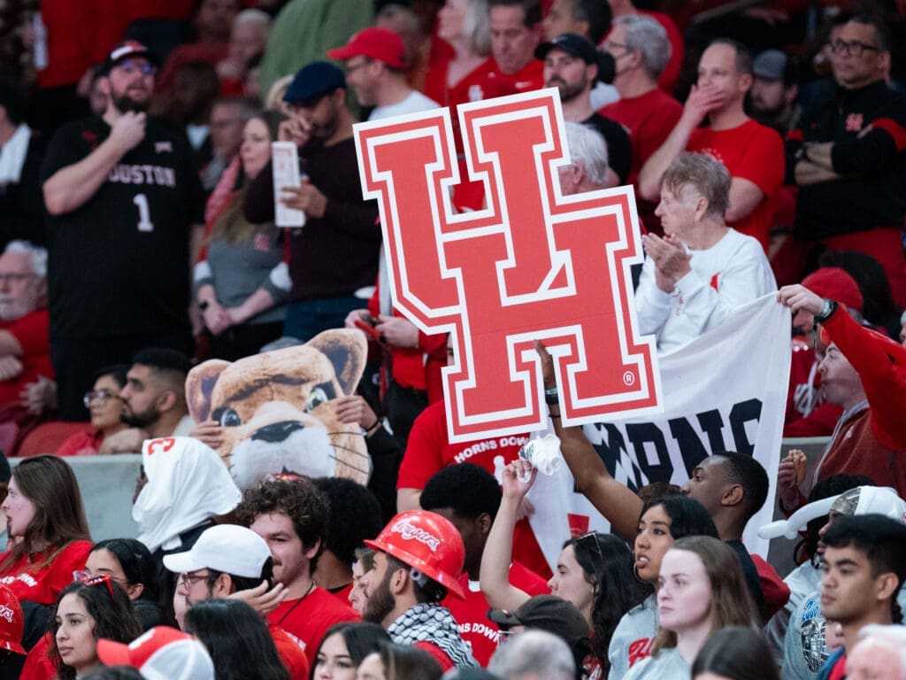 University of Houston fans will be feeling the Selection Sunday Show moment. (Photo by F. Carter Smith)