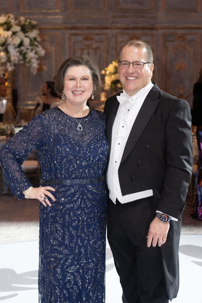S. Shawn Stephens & Jim Jordan  at the Houston Ballet Ball 'Mayerling,' held at Wortham Theater Center. (Photo by Wilson Parish)